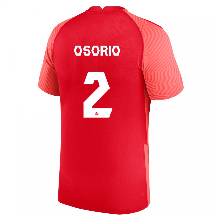 Mujer Camiseta Canadá Jonathan Osorio #21 Rojo 1ª Equipación 22-24