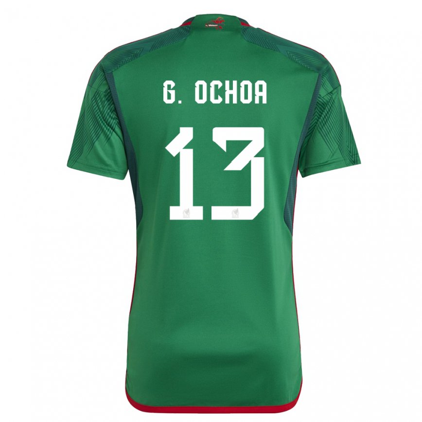 Mujer Camiseta México Guillermo Ochoa #13 Verde 1ª Equipación 22-24