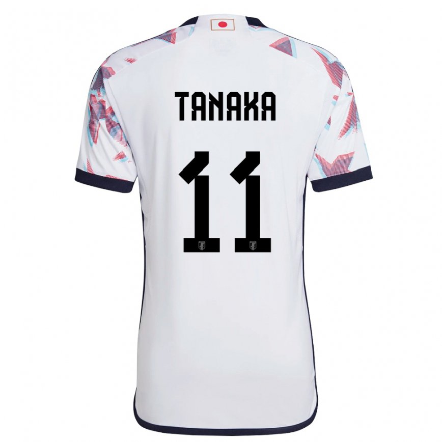 Hombre Camiseta Japón Mina Tanaka #11 Blanco 2ª Equipación 22-24
