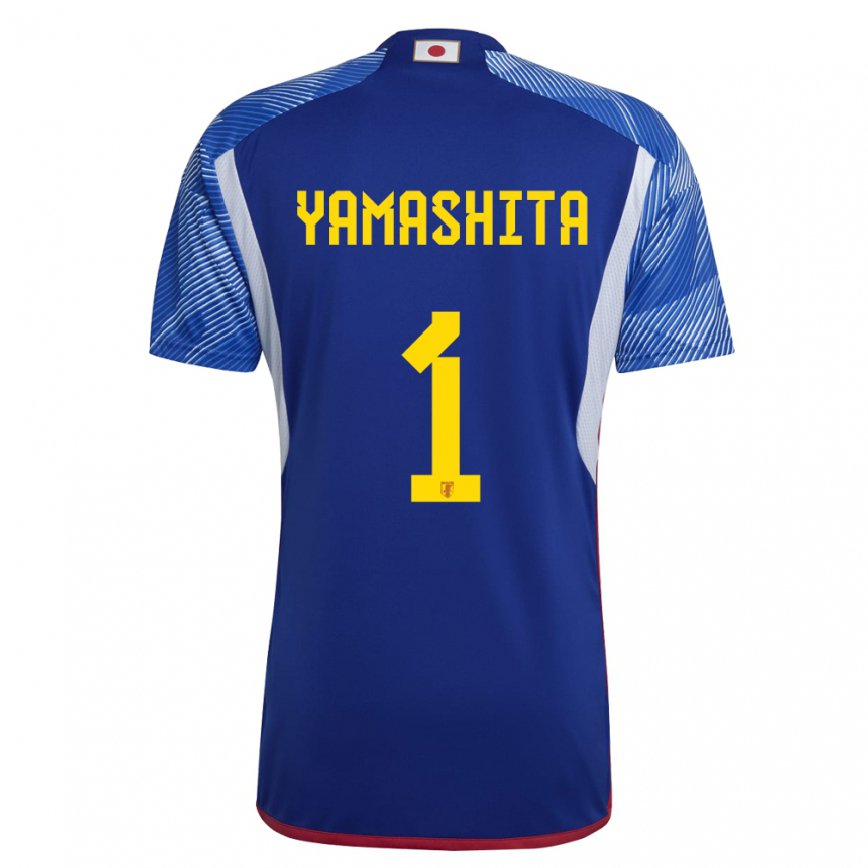 Mujer Camiseta Japón Ayaka Yamashita #1 Azul Real 1ª Equipación 22-24