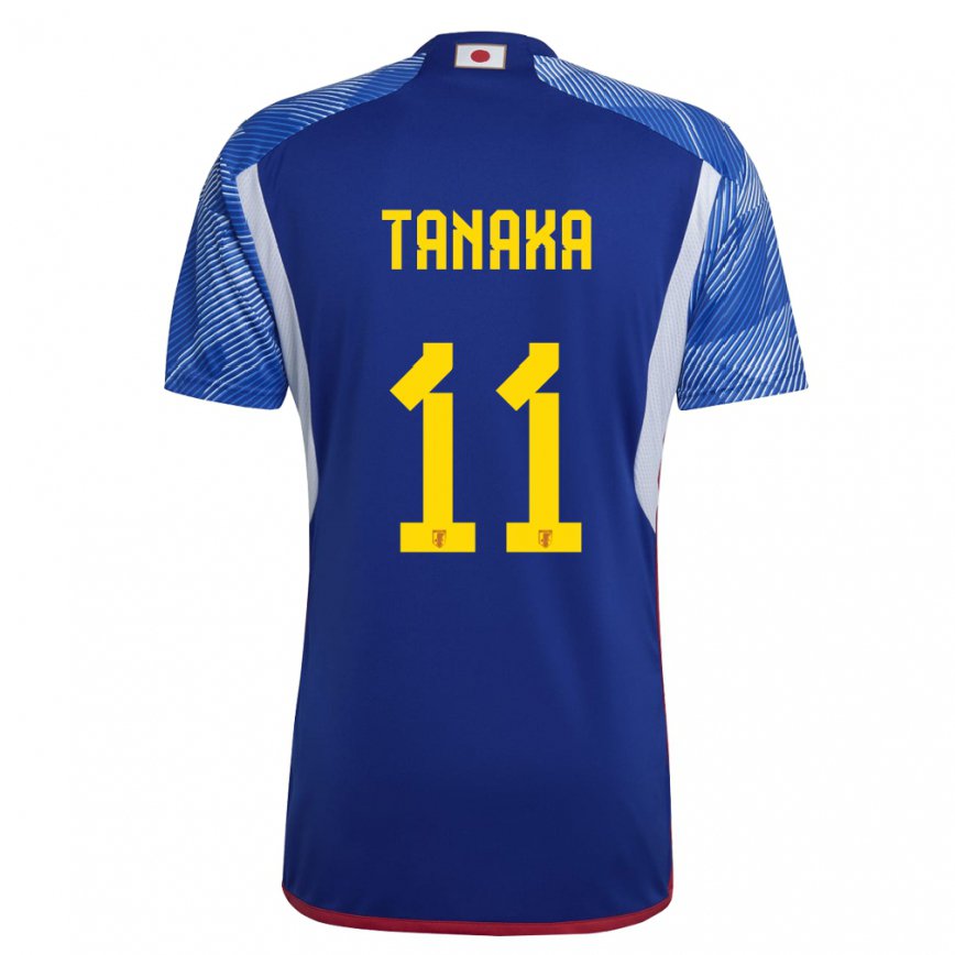 Mujer Camiseta Japón Mina Tanaka #11 Azul Real 1ª Equipación 22-24
