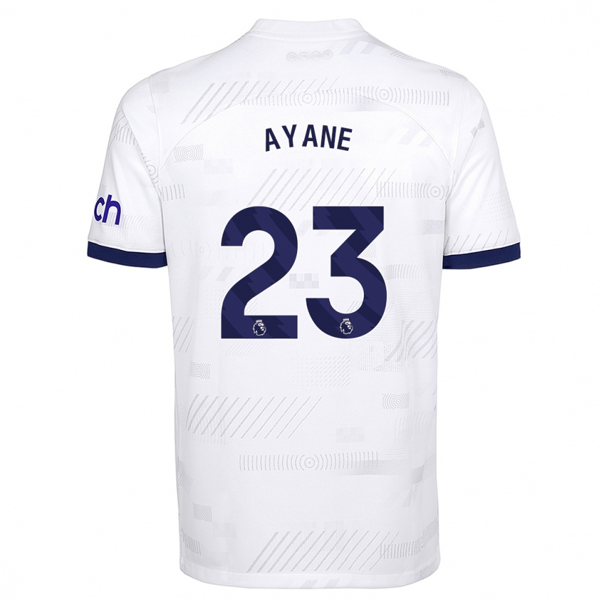 Niño Fútbol Camiseta Rosella Ayane #23 Blanco 1ª Equipación 2023/24