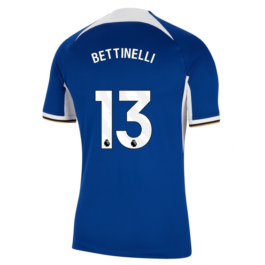 Niño Fútbol Camiseta Marcus Bettinelli #13 Azul 1ª Equipación 2023/24
