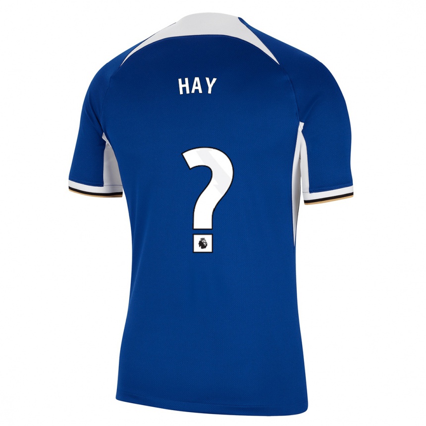 Niño Fútbol Camiseta Noah Hay #0 Azul 1ª Equipación 2023/24