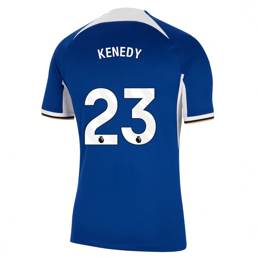 Niño Fútbol Camiseta Robert Kenedy #23 Azul 1ª Equipación 2023/24