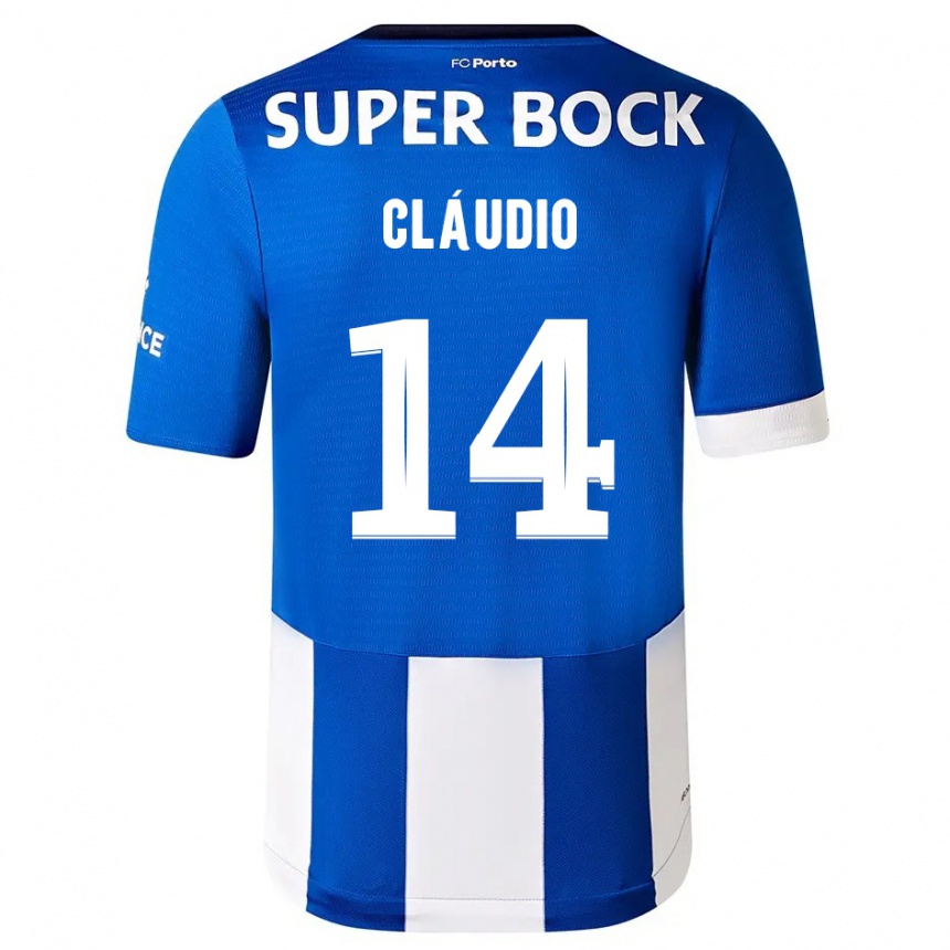 Niño Fútbol Camiseta Claudio Ramos #14 Azul Blanco 1ª Equipación 2023/24