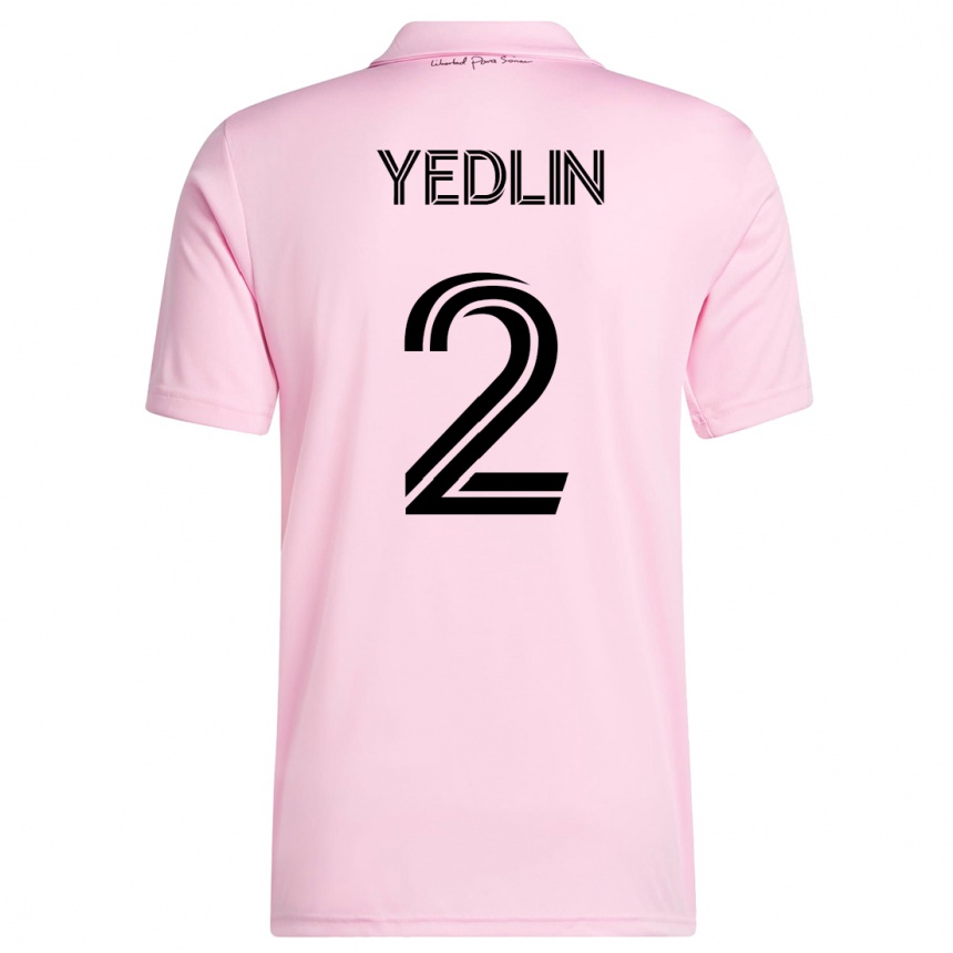 Niño Fútbol Camiseta Deandre Yedlin #2 Rosa 1ª Equipación 2023/24
