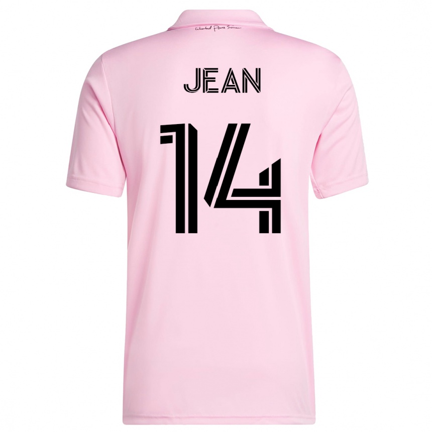 Niño Fútbol Camiseta Corentin Jean #14 Rosa 1ª Equipación 2023/24