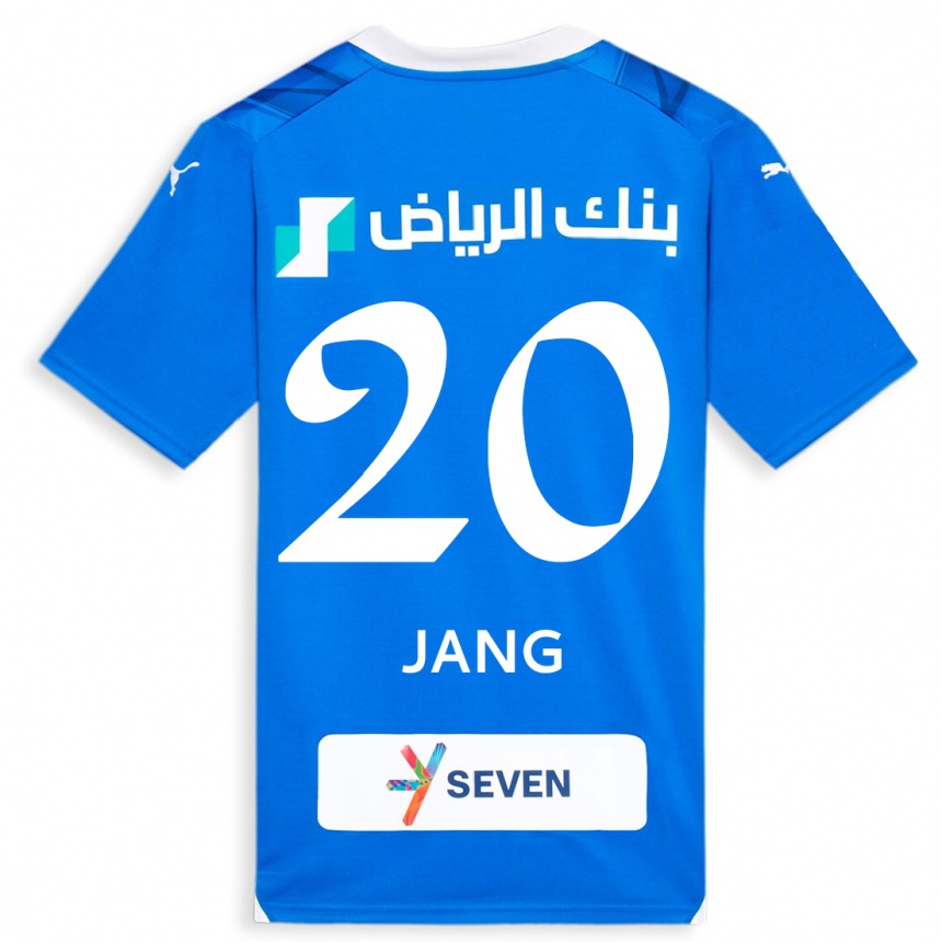 Niño Fútbol Camiseta Hyun-Soo Jang #20 Azul 1ª Equipación 2023/24