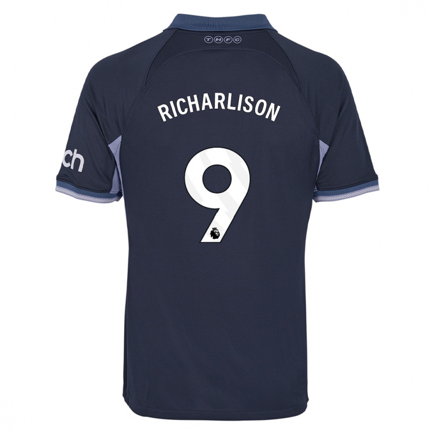 Niño Fútbol Camiseta Richarlison #9 Azul Oscuro 2ª Equipación 2023/24