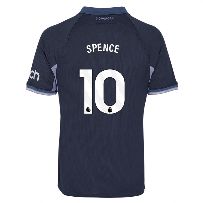 Niño Fútbol Camiseta Drew Spence #10 Azul Oscuro 2ª Equipación 2023/24