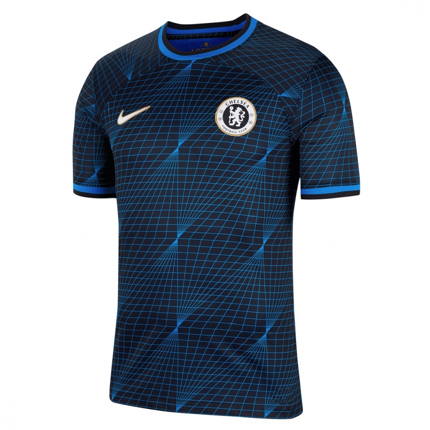 Niño Fútbol Camiseta Michael Golding #77 Azul Oscuro 2ª Equipación 2023/24