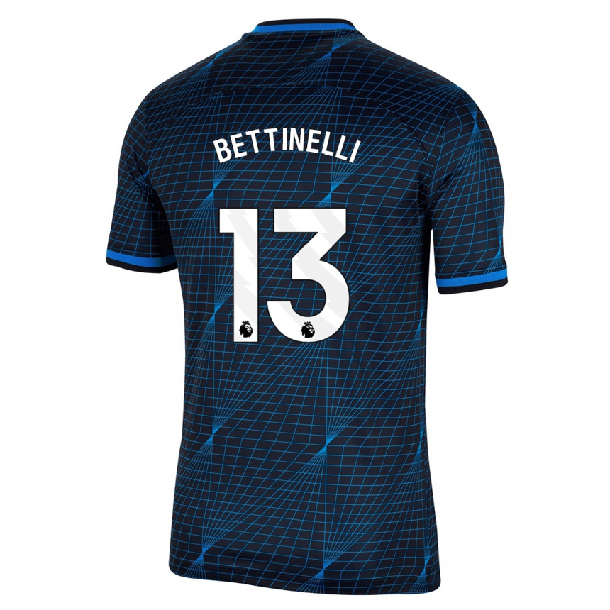 Niño Fútbol Camiseta Marcus Bettinelli #13 Azul Oscuro 2ª Equipación 2023/24