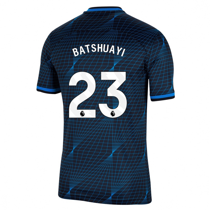 Niño Fútbol Camiseta Michy Batshuayi #23 Azul Oscuro 2ª Equipación 2023/24