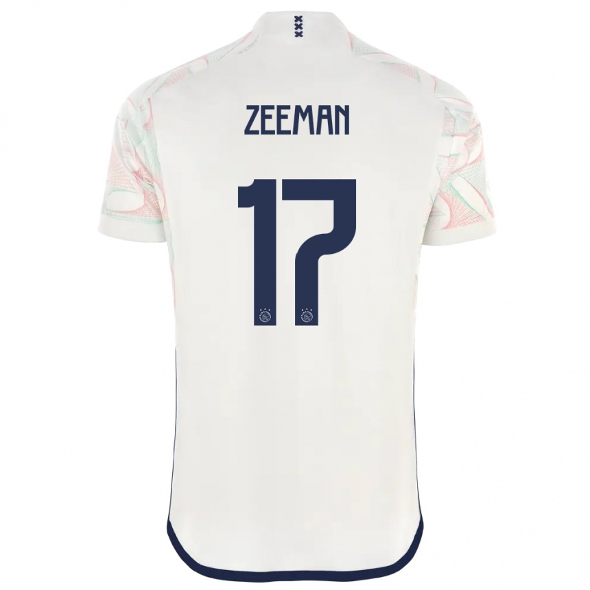 Niño Fútbol Camiseta Kelly Zeeman #17 Blanco 2ª Equipación 2023/24