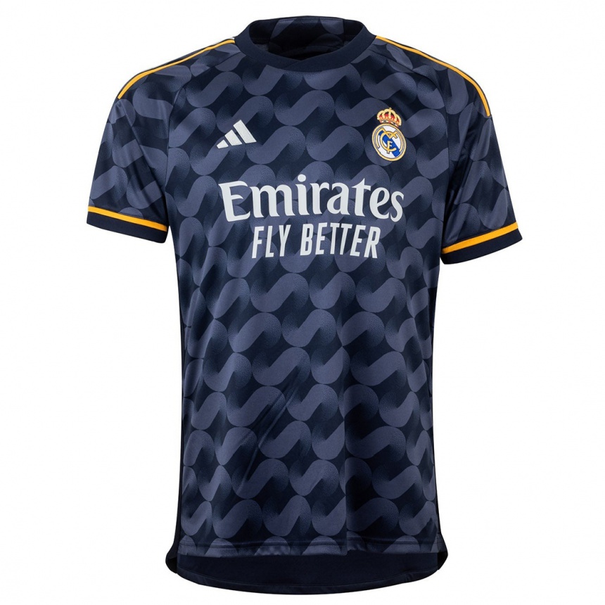 Niño Fútbol Camiseta Karim Benzema #9 Azul Oscuro 2ª Equipación 2023/24
