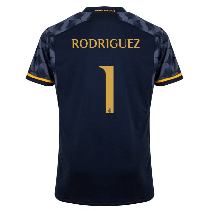 Niño Fútbol Camiseta Misa Rodriguez #1 Azul Oscuro 2ª Equipación 2023/24