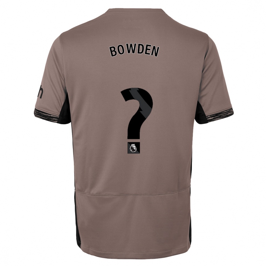 Niño Fútbol Camiseta Jamie Bowden #0 Beige Obscuro Equipación Tercera 2023/24