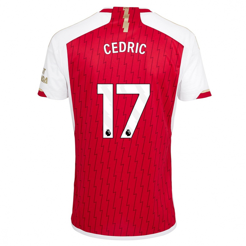 Hombre Fútbol Camiseta Cedric Soares #17 Rojo 1ª Equipación 2023/24