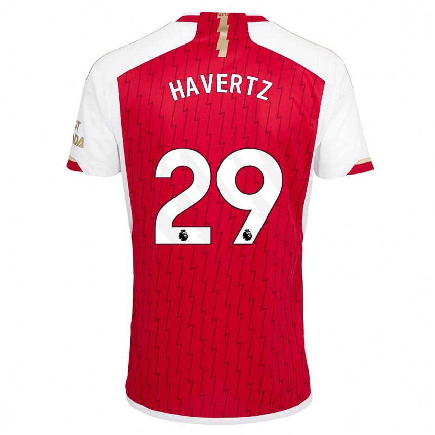Hombre Fútbol Camiseta Kai Havertz #29 Rojo 1ª Equipación 2023/24