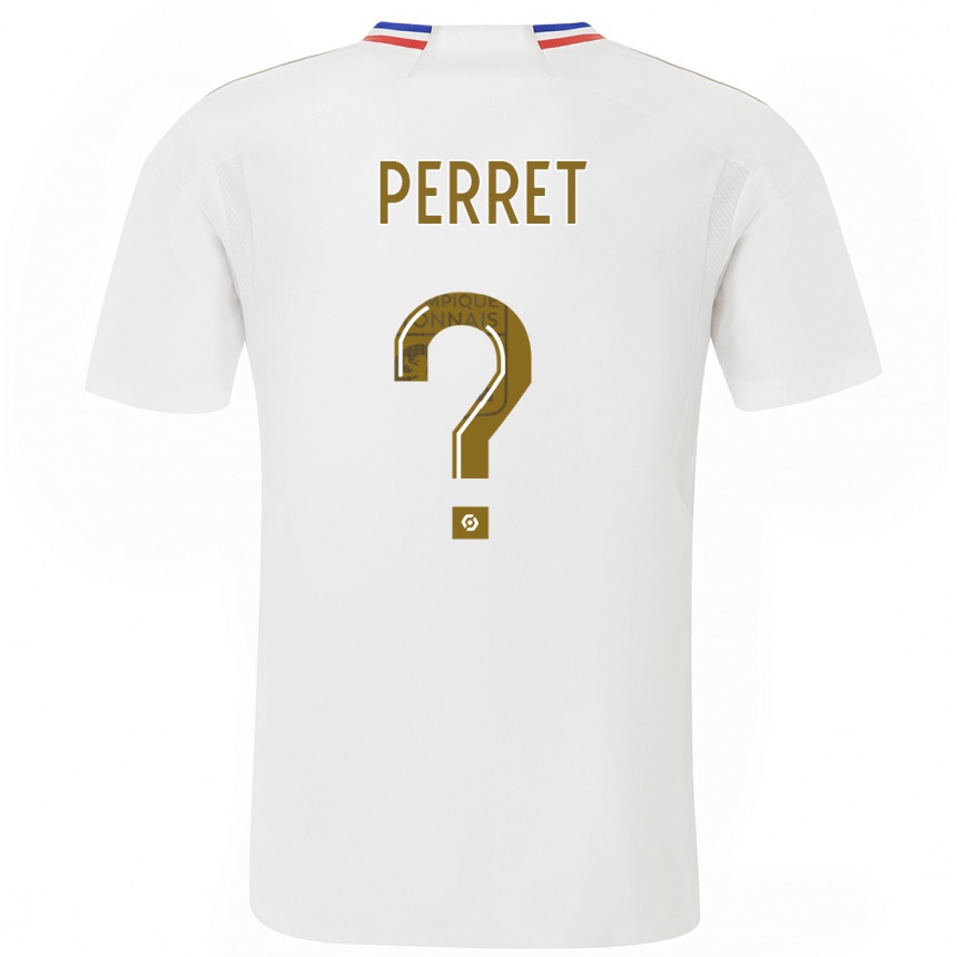 Hombre Fútbol Camiseta Romain Perret #0 Blanco 1ª Equipación 2023/24