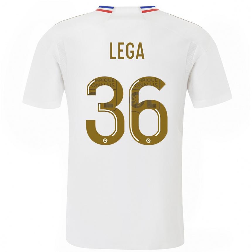 Hombre Fútbol Camiseta Sekou Lega #36 Blanco 1ª Equipación 2023/24