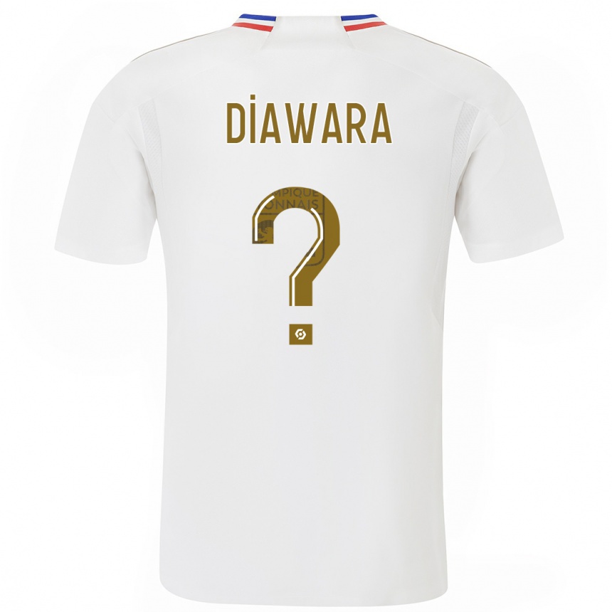 Hombre Fútbol Camiseta Tidiane Diawara #0 Blanco 1ª Equipación 2023/24