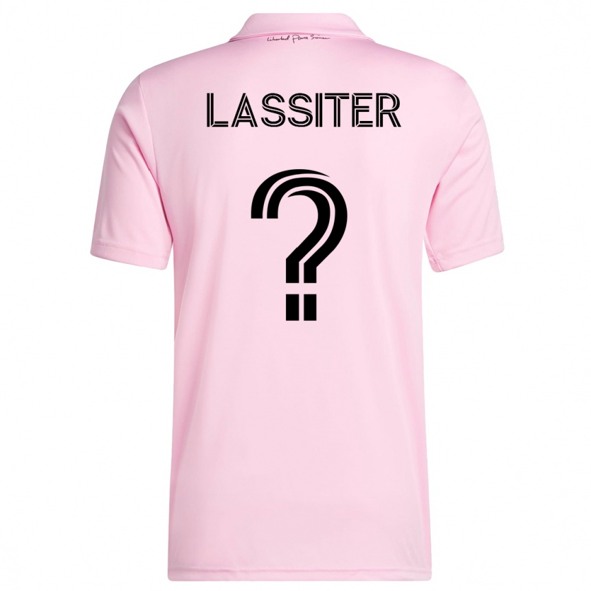 Hombre Fútbol Camiseta Ariel Lassiter #0 Rosa 1ª Equipación 2023/24