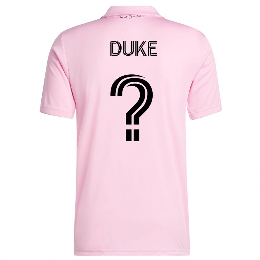 Hombre Fútbol Camiseta Bryce Duke #0 Rosa 1ª Equipación 2023/24