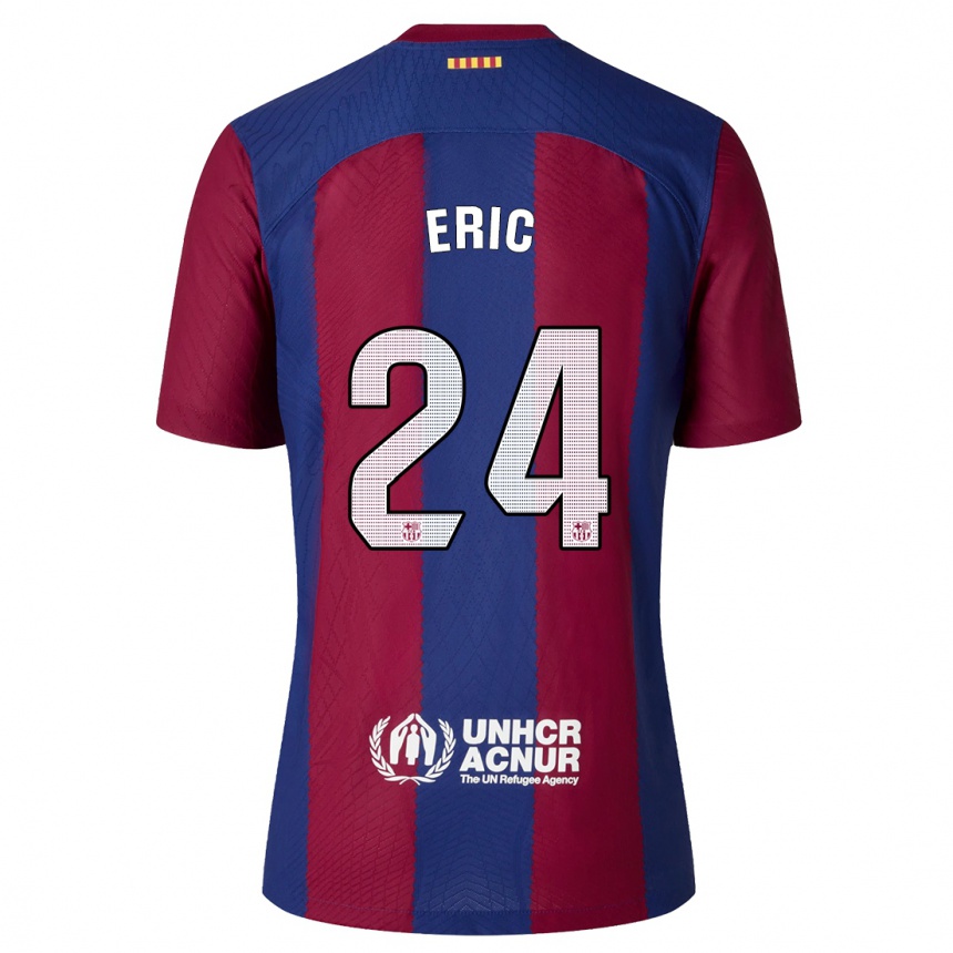 Mujer Fútbol Camiseta Eric Garcia #24 Rojo Azul 1ª Equipación 2023/24