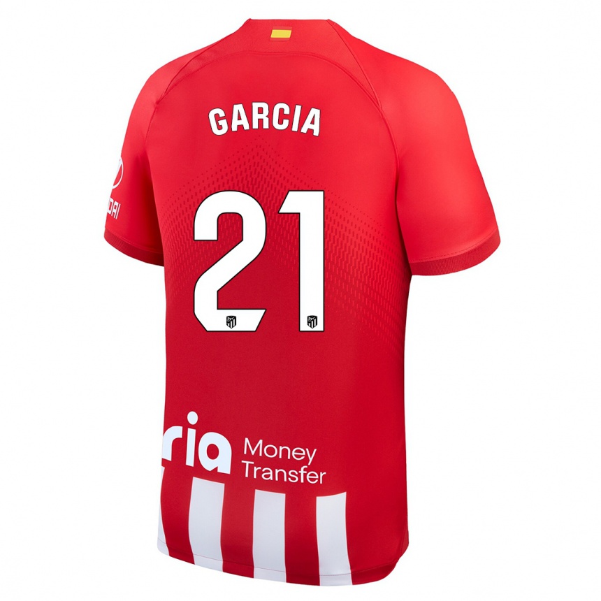 Mujer Fútbol Camiseta Sheila Garcia #21 Rojo Blanco 1ª Equipación 2023/24
