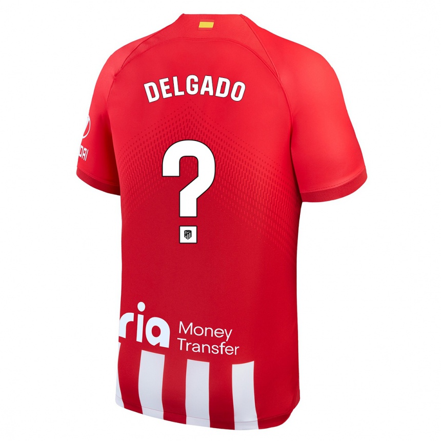 Mujer Fútbol Camiseta Gonzalo Onrubia Delgado #0 Rojo Blanco 1ª Equipación 2023/24
