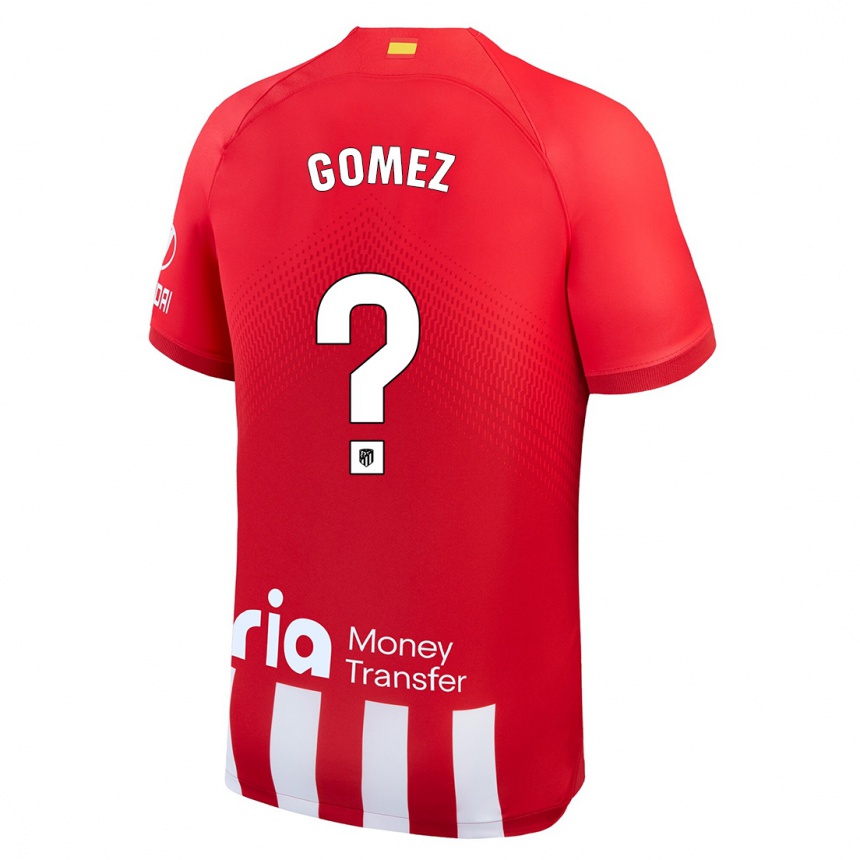 Mujer Fútbol Camiseta Javi Gomez #0 Rojo Blanco 1ª Equipación 2023/24