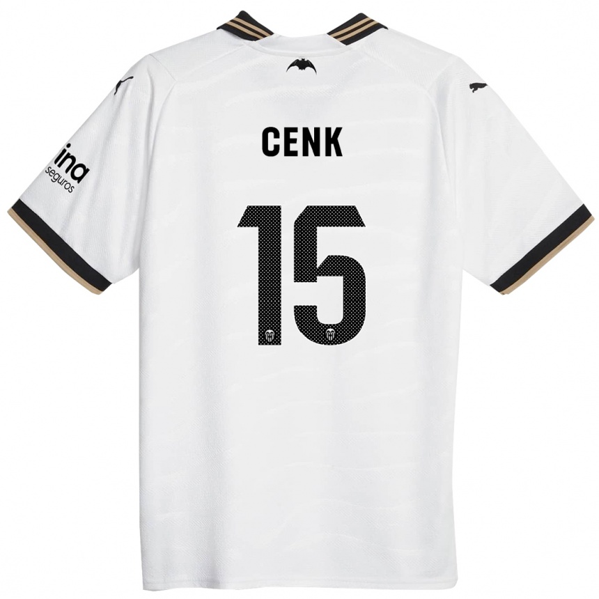 Mujer Fútbol Camiseta Cenk Ozkacar #15 Blanco 1ª Equipación 2023/24