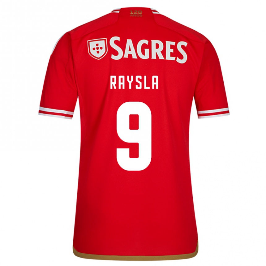 Mujer Fútbol Camiseta Nycole Raysla #9 Rojo 1ª Equipación 2023/24