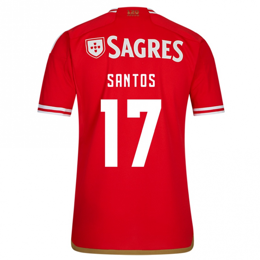 Mujer Fútbol Camiseta Daniela Santos #17 Rojo 1ª Equipación 2023/24