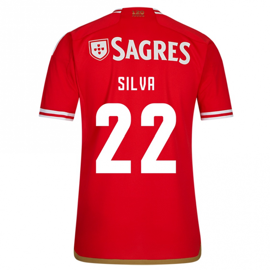 Mujer Fútbol Camiseta Amelia Silva #22 Rojo 1ª Equipación 2023/24