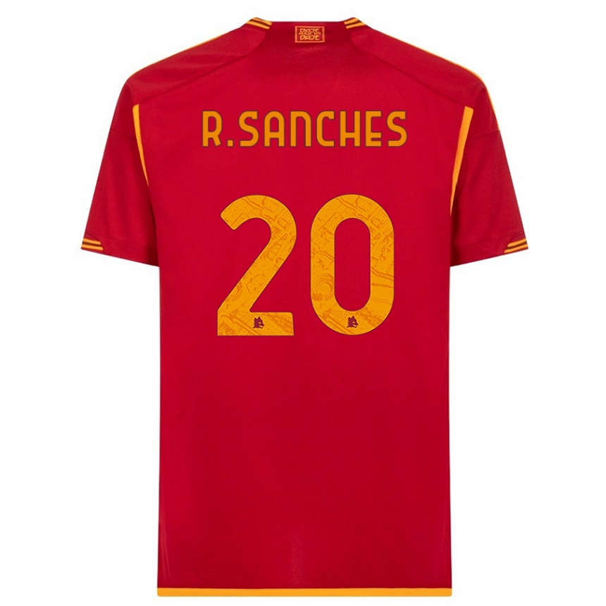 Mujer Fútbol Camiseta Renato Sanches #20 Rojo 1ª Equipación 2023/24
