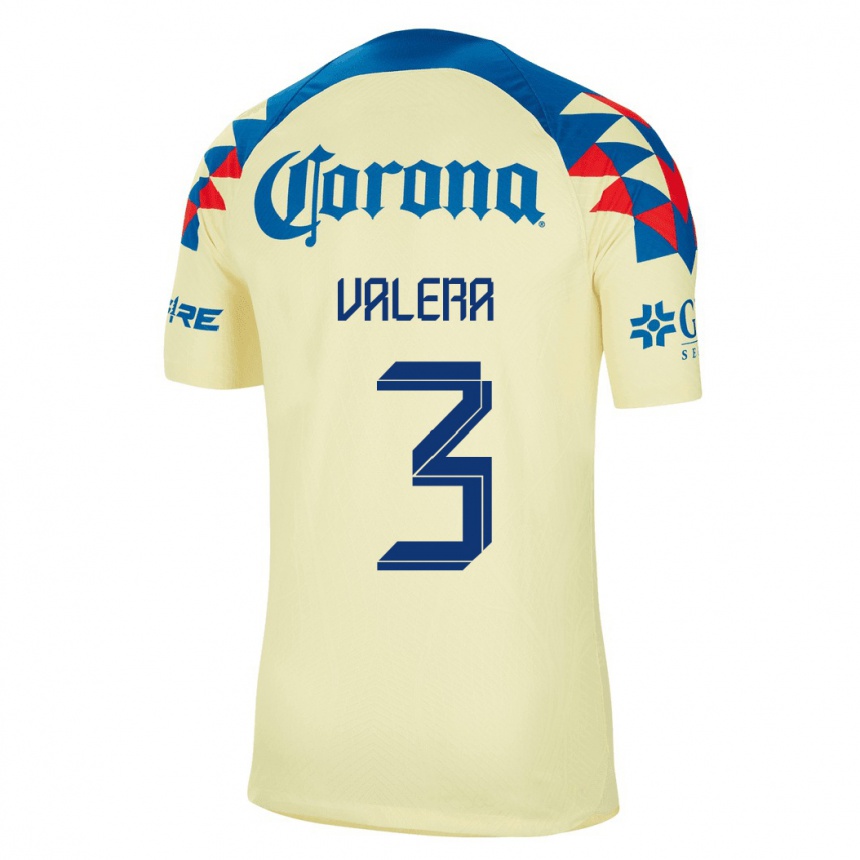 Mujer Fútbol Camiseta Selene Valera #3 Amarillo 1ª Equipación 2023/24