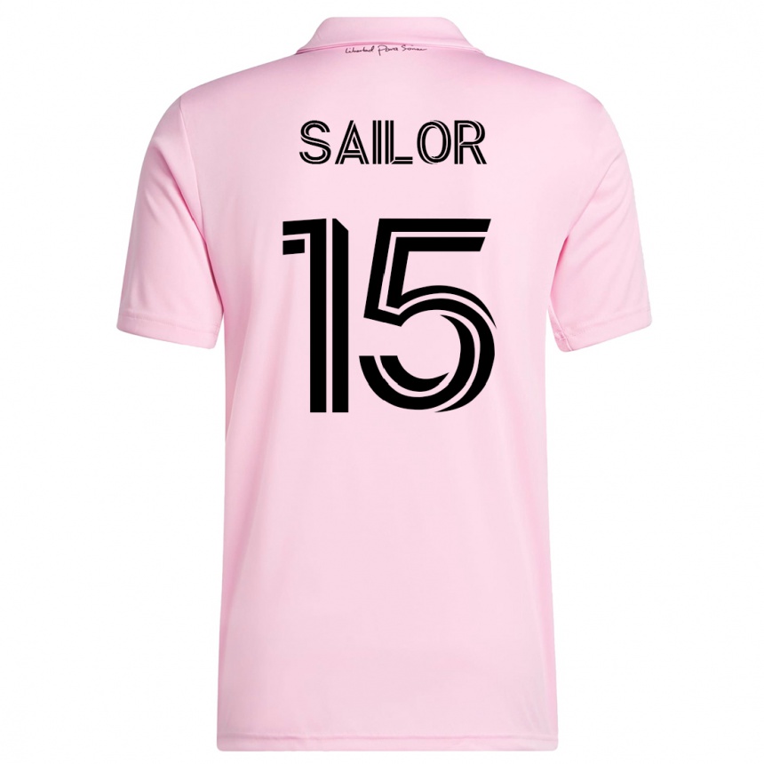 Mujer Fútbol Camiseta Ryan Sailor #15 Rosa 1ª Equipación 2023/24
