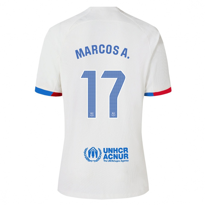 Mujer Fútbol Camiseta Marcos Alonso #17 Blanco 2ª Equipación 2023/24