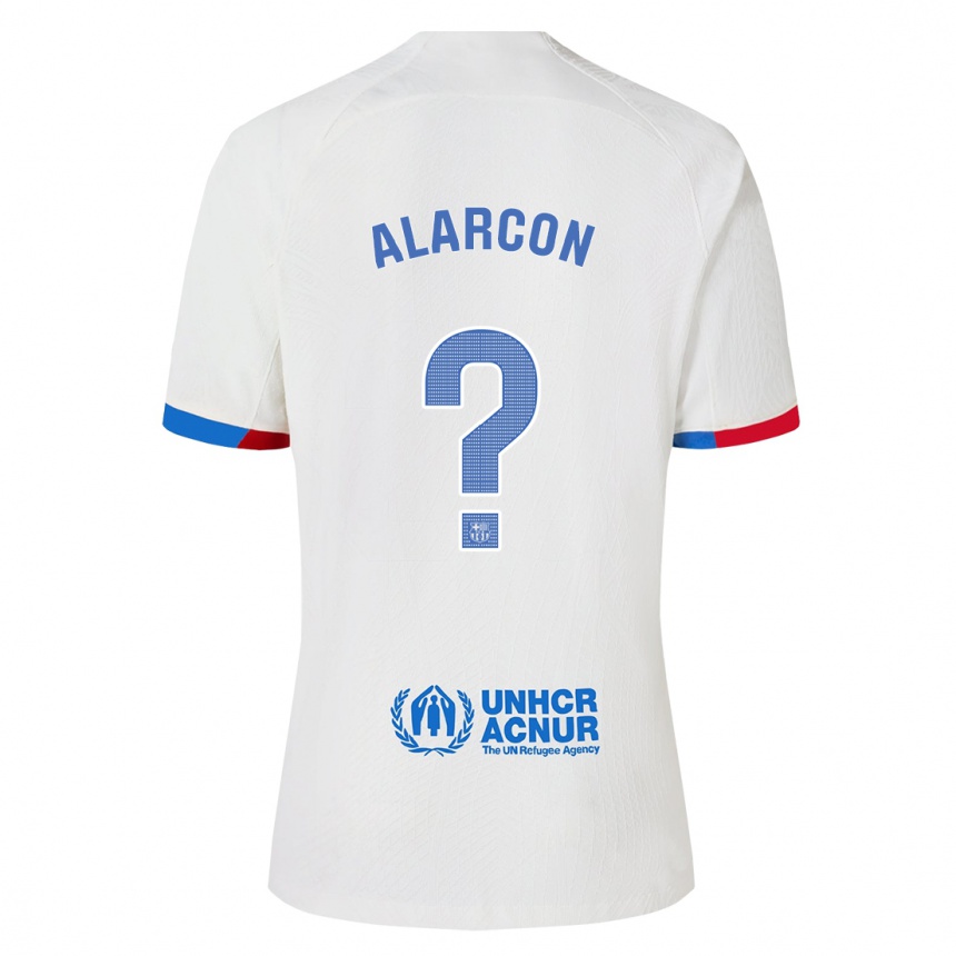 Mujer Fútbol Camiseta Angel Alarcon #0 Blanco 2ª Equipación 2023/24