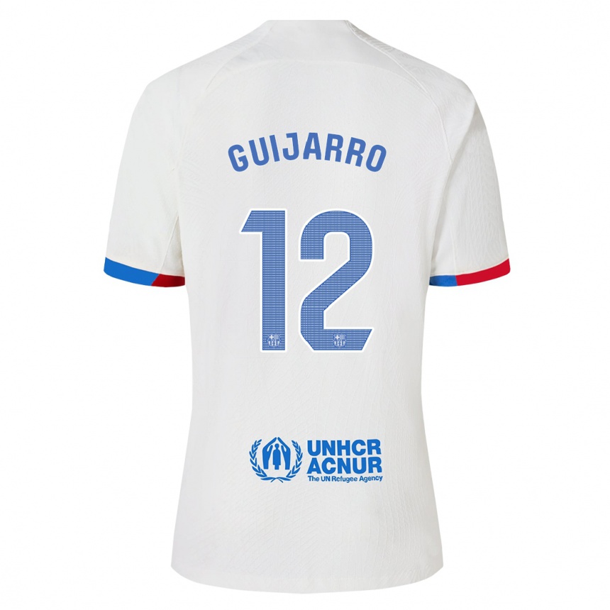 Mujer Fútbol Camiseta Patricia Guijarro #12 Blanco 2ª Equipación 2023/24