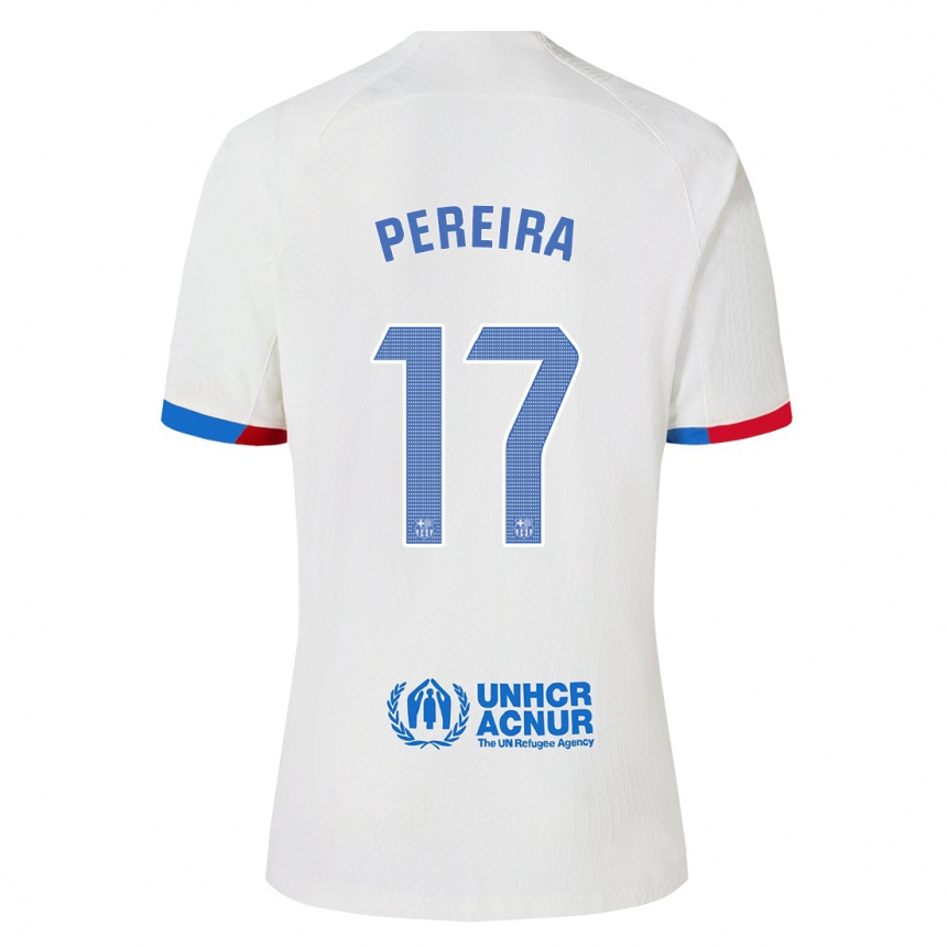 Mujer Fútbol Camiseta Andrea Pereira #17 Blanco 2ª Equipación 2023/24