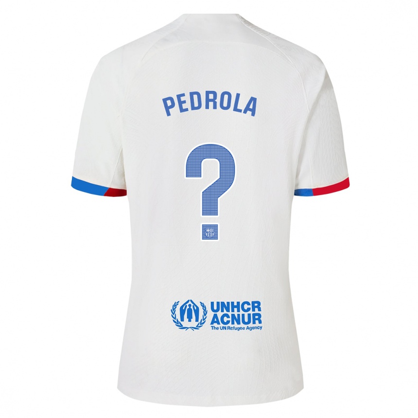 Mujer Fútbol Camiseta Estanis Pedrola #0 Blanco 2ª Equipación 2023/24