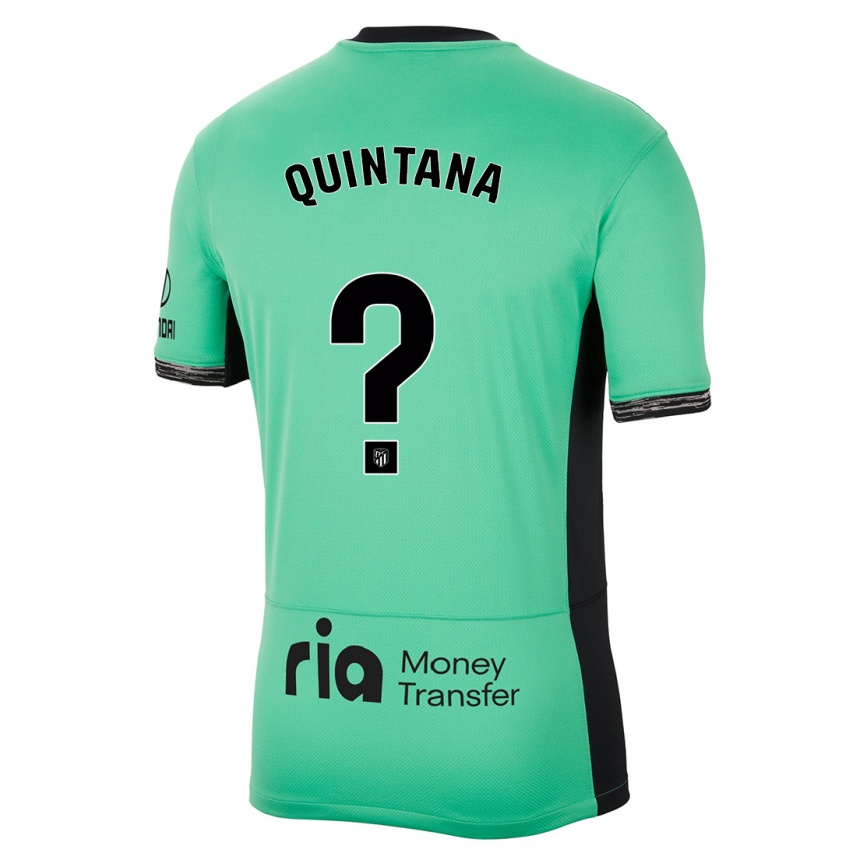 Mujer Fútbol Camiseta Nacho Quintana #0 Primavera Verde Equipación Tercera 2023/24